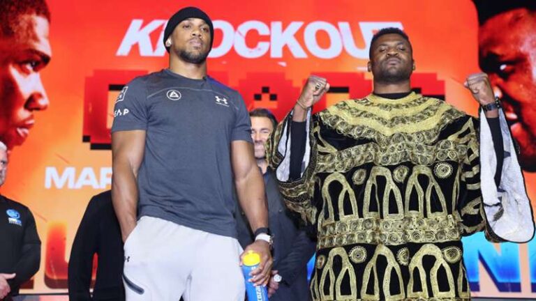 Anthony Joshua Francis Ngannou