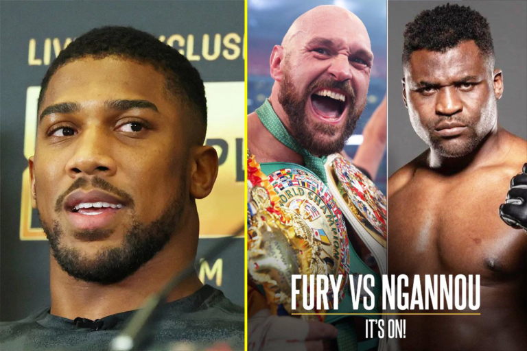 Francis Ngannou Anthony Joshua Tyson Fury