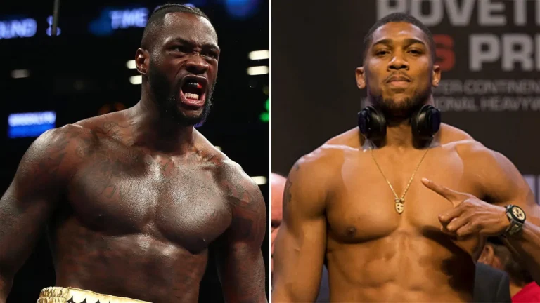 Anthony Joshua Deontay Wilder