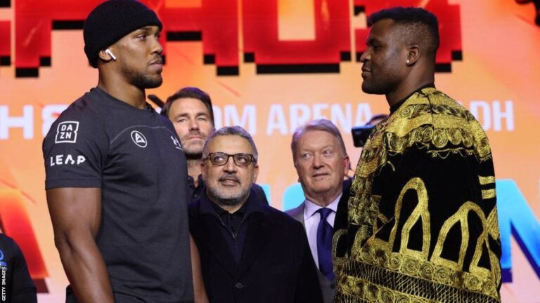 Anthony Joshua Francis Ngannou