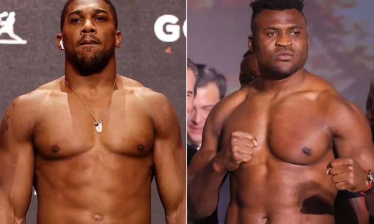 Ben Davison Anthony Joshua Tyson Fury Francis Ngannou