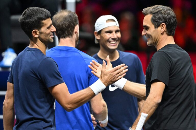 Djokovic Federer Nadal