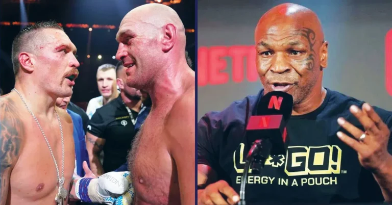 Mike Tyson Oleksandr Usyk Tyson Fury