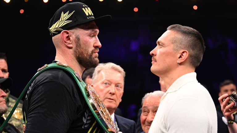 Oleksandr Usyk Tyson Fury