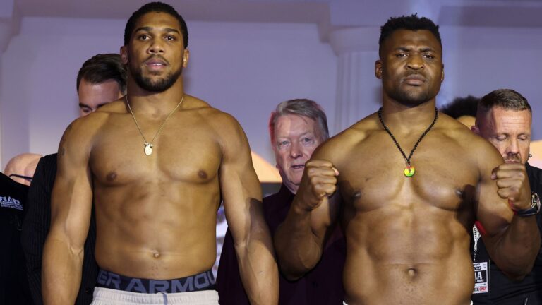 Anthony Joshua Francis Ngannou