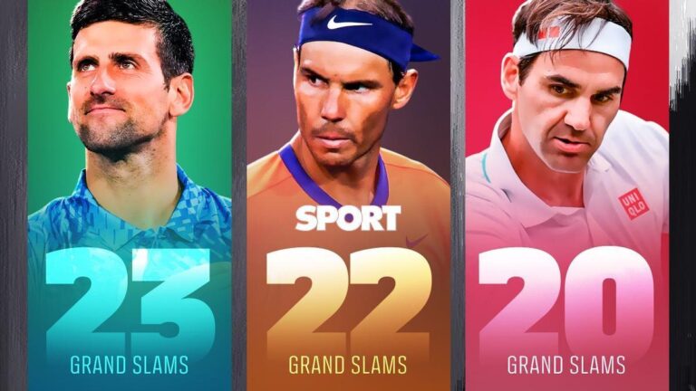 Grand Slam Djokovic Nadal Federer