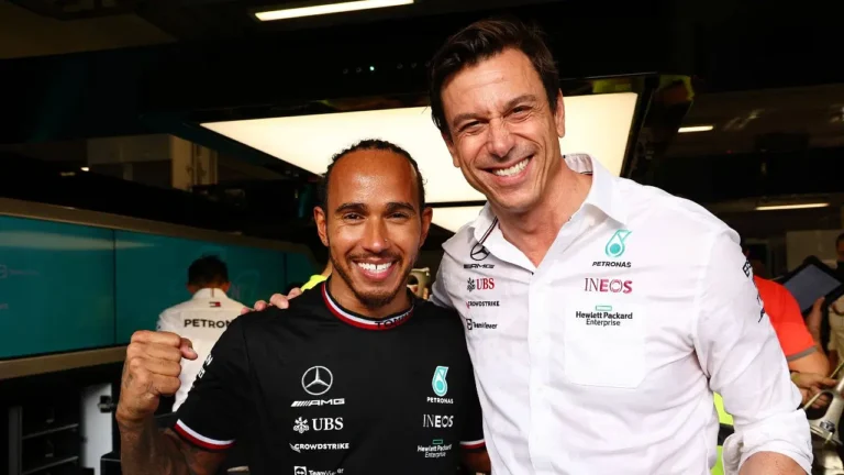 Lewis Hamilton Toto Wolff