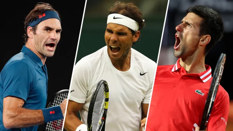 Novak Djokovic Rafael Nadal Roger Federer