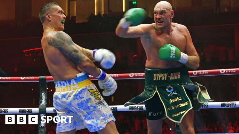 Oleksandr Usyk Tyson Fury